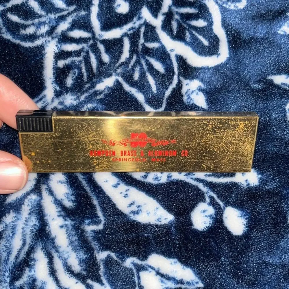 Vintage Brass & Aluminum Co. Pocket Brush 1947 US Patent 2427559
